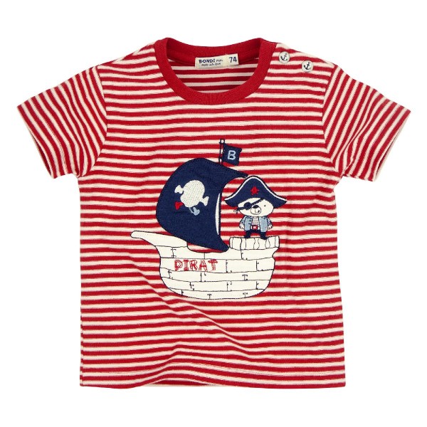 Bondi T- Shirt Streifen &quot;Piratenschiff&quot;